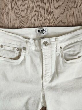 AGOLDE Premium White Crop
Jeans Size 29